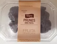 Mängden socker i Prunes amb pinyol