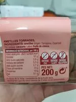 Mängden socker i Almendras