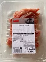 Mängden socker i Filet de conill