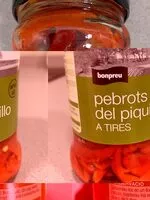 Mängden socker i Pimientos del piquillo a tiras