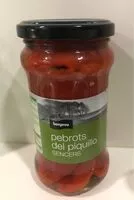 Mängden socker i Pebrots del piquillo