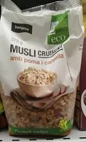 Mängden socker i Muesli cruixent amb poma i canyella