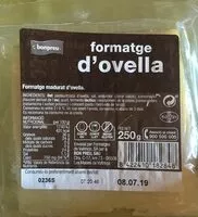 Mängden socker i formatge d'ovella bonpreu