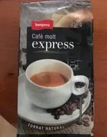 Mängden socker i Cafè molt express