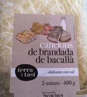 Mängden socker i Canelons de brandada de bacalla