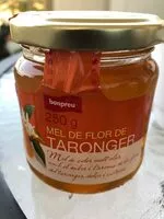Mängden socker i Mel de flor de taronger