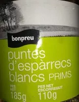 Mängden socker i Puntes d'esparrecs blancs
