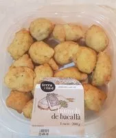 Mängden socker i Bunyols de bacalla