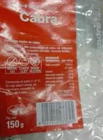 Mängden socker i Formatge tendre de cabra