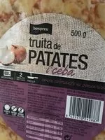 Mängden socker i Truita de patates i ceba