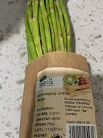 Mängden socker i Esparrago verde