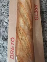 Mängden socker i Barra de pan bretó