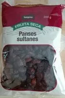 Mängden socker i Panses Sultanes