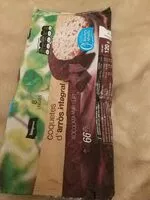 Mängden socker i Coquetes d'arròs integral xocolata amb llet