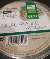 Mängden socker i Guacamole La Collita