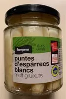 Mängden socker i Espárragos