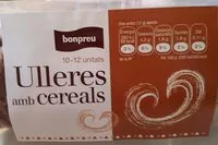 Mängden socker i Ulleres amb cereals