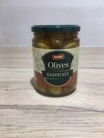 Mängden socker i Olives amb pinyol gaspatxes