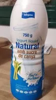 Mängden socker i Iogurt líquid Natural