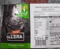 Mängden socker i Hamburguesa de ternera