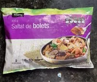 Mängden socker i Saltat de bolets