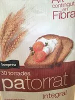 Mängden socker i Pa Torrat Integral