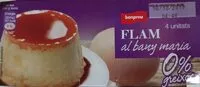 Mängden socker i Flan al baño maria 0%