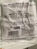 Mängden socker i Burger meat de pavo con ajo y perejil