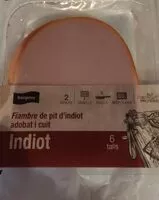 Mängden socker i Fiambre de pit d'indiot