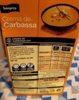 Mängden socker i Crema calabaza