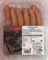 Mängden socker i Salsitxa fresca de pollastre