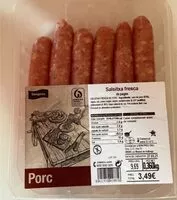 Mängden socker i Salsitxa fresca