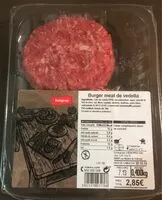 Mängden socker i Burguer meat de ternera