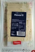 Mängden socker i Havarti