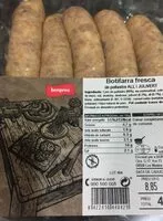 Mängden socker i Botifarra fresca de pollastre