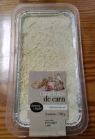 Mängden socker i Canelons de carn