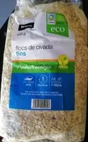 Mängden socker i Copos de avena finos