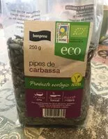 Mängden socker i Pipas de calabaza