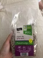 Mängden socker i Pipes de gira-sol