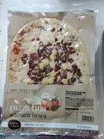 Mängden socker i Pizza fresca de pernil curat i perles de mozzarella