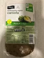 Mängden socker i Hamburguesa vegetal carxofa