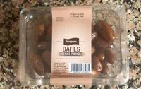 Mängden socker i Dátiles
