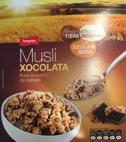 Mängden socker i Musli xocolata