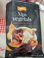 Mängden socker i Xips vegetals