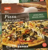 Mängden socker i Pizza al horno de piedra verduras