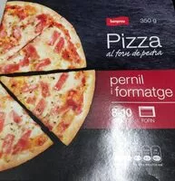 Mängden socker i Pizza pernil i formatge