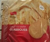 Mängden socker i Galletas María clásicas