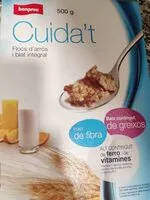 Mängden socker i Cuida't flocs d'arròs i blat integral