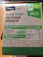 Mängden socker i Sucre Morè