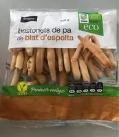 Mängden socker i Bastonets de pa de blat d'espelta